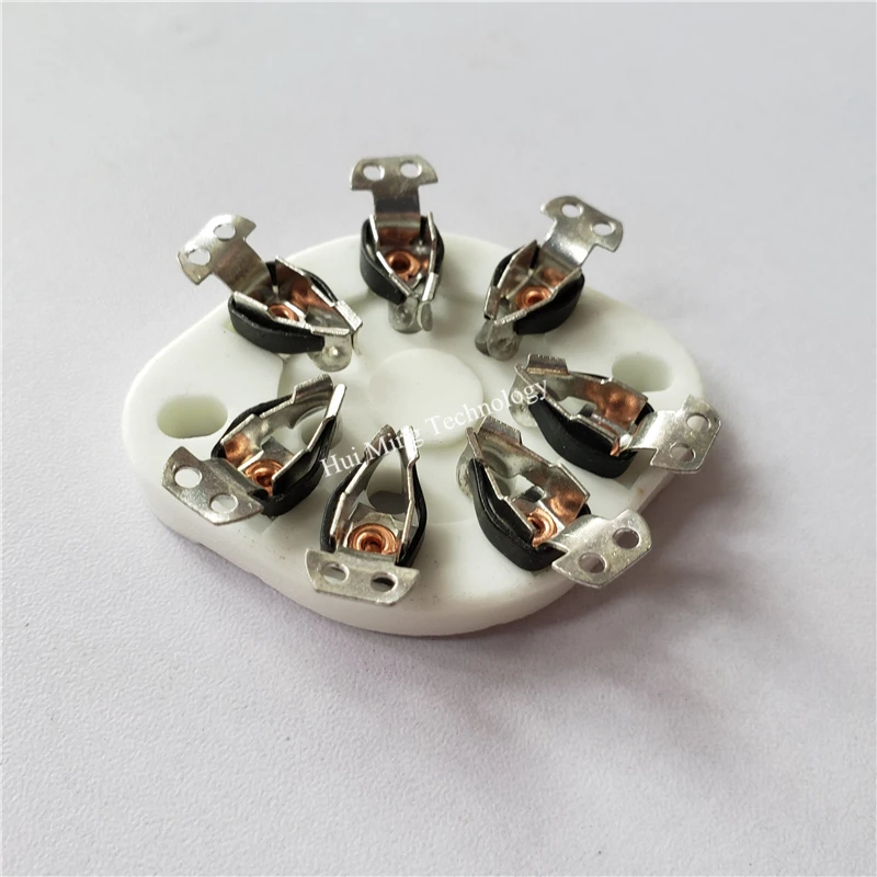 

Керамика ламповая панель сиденья GZC7-13 GZC7-13-G 7 пин на подседельную трубу рамы гнездо серебряный лапка для 1625 FU25 усилитель