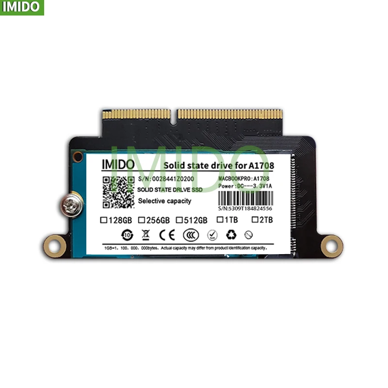 Новый A1708 ноутбук SSD 256 ГБ 512 для Macbook Pro Retina 13 3 &quot2016 и 2017 года a1708 твердотельный диск