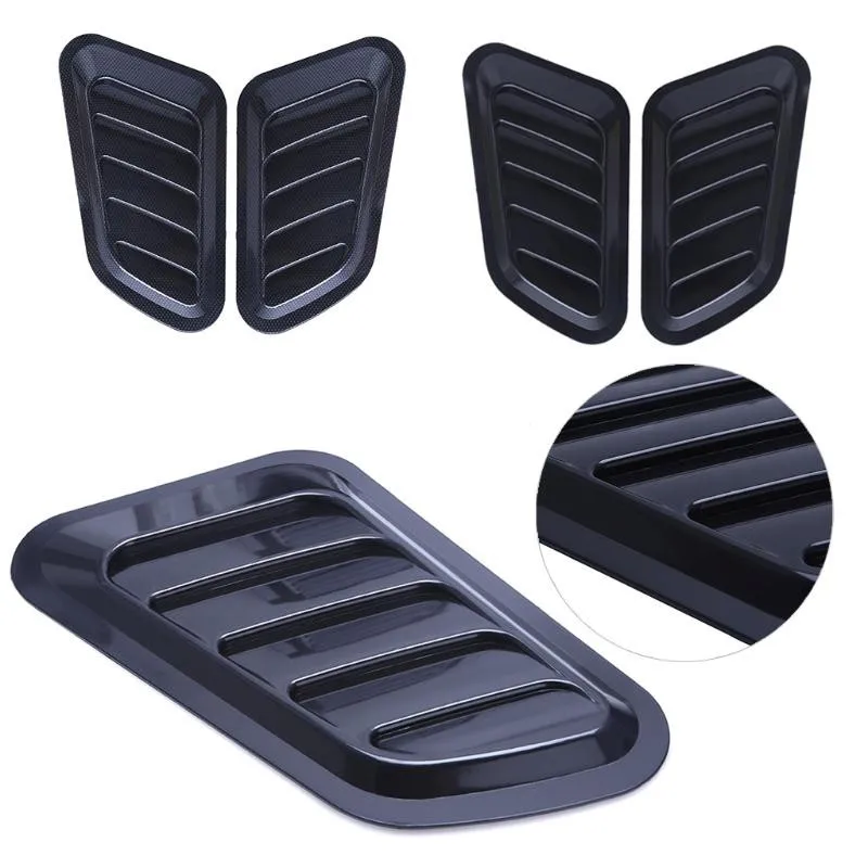 Универсальная крышка для автомобильной капота черная декоративная