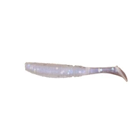 basslegend fishing small soft plastic silicone grub worm t shape swimbait realistic carp bass pike trout walleye 50mm1g 15 pcs