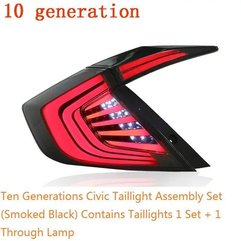 Cob Neblineros Exterior Running Automobiles Luces Para Auto Led Drl Headlights Rear Car Lights Assembly FOR Honda Civic - Цвет: MODEL G