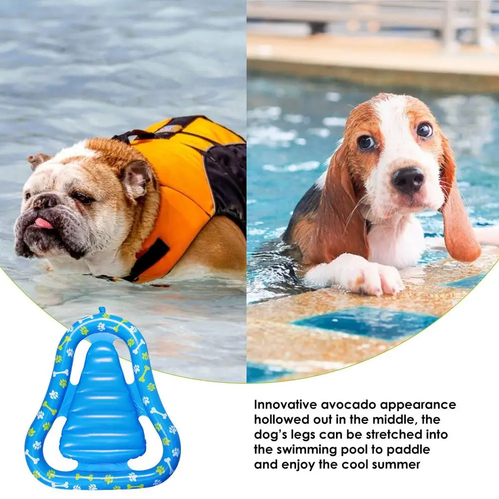 

Pet Inflatable Pool Float Pet Supplies Portable Inflatable Floating Row Lightweight Outdoor Pet Dog Cat Float Water Toys For Dog