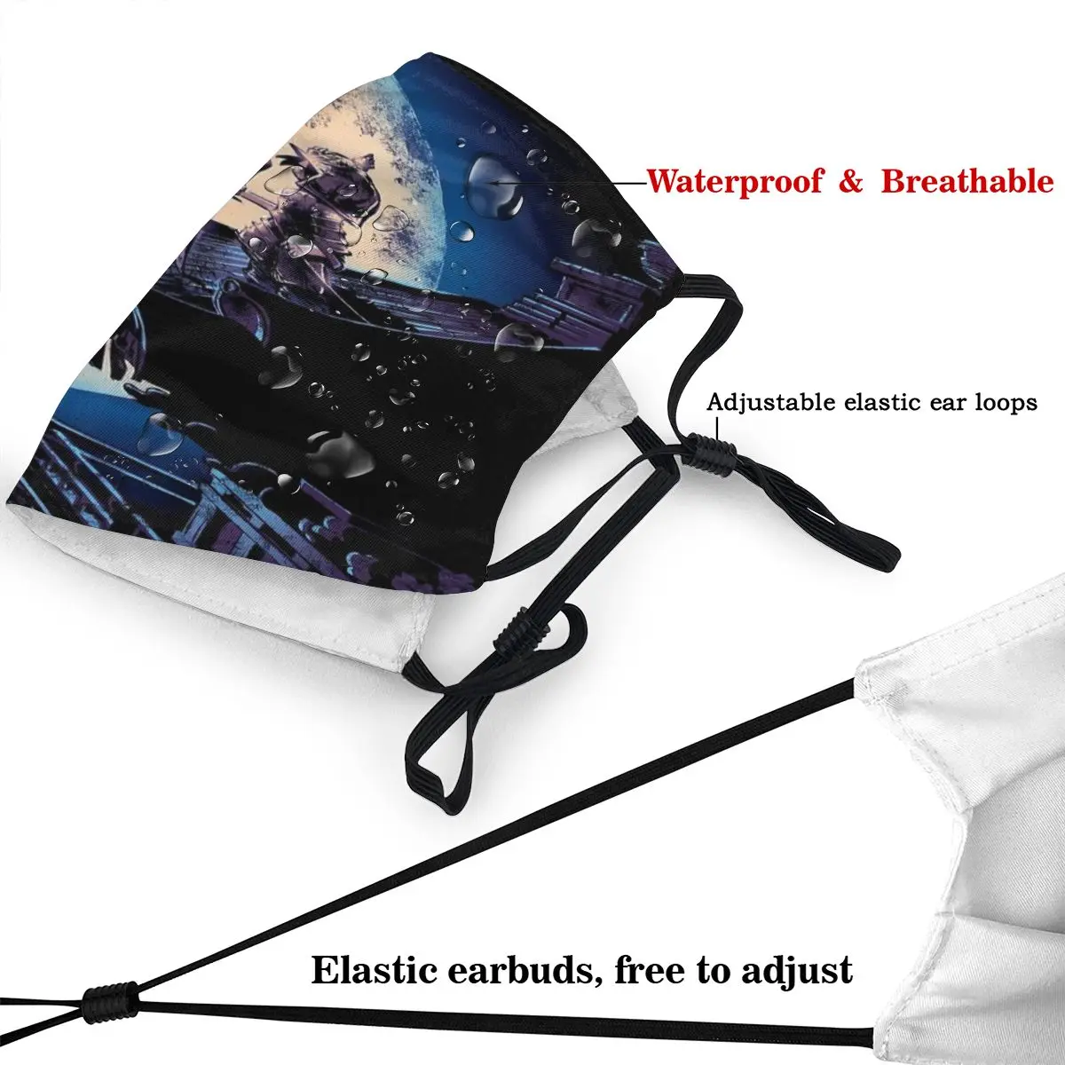 Пылезащитные маски для мужчин и женщин Kubo многоразовые защиты от пыли воздуха на