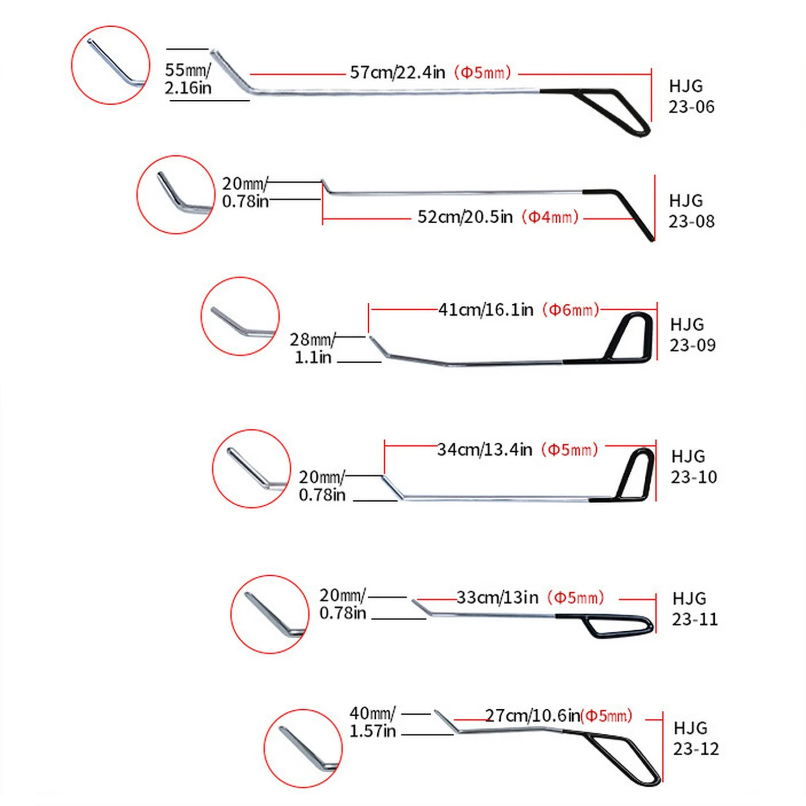 Набор для удаления вмятин на автомобиле инструмент ремонта кузова автомобиля