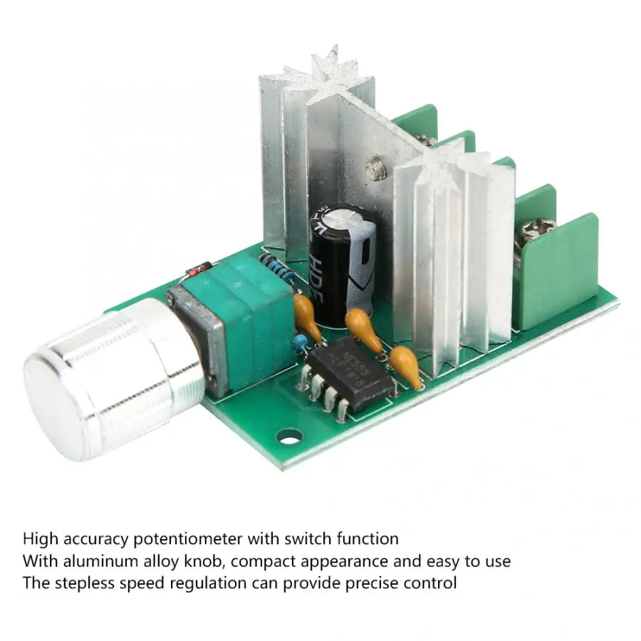 DC6 12V 6A PWM контроллер скорости двигателя постоянного тока переключатель