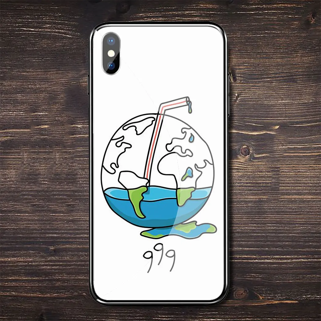 TG4 L44 Rapper Juice WRLD чехол из закаленного стекла для iphone 11 Por XS Max XR X 8 7 6 6S Plus 5 5S SE чехол - Цвет: TG4