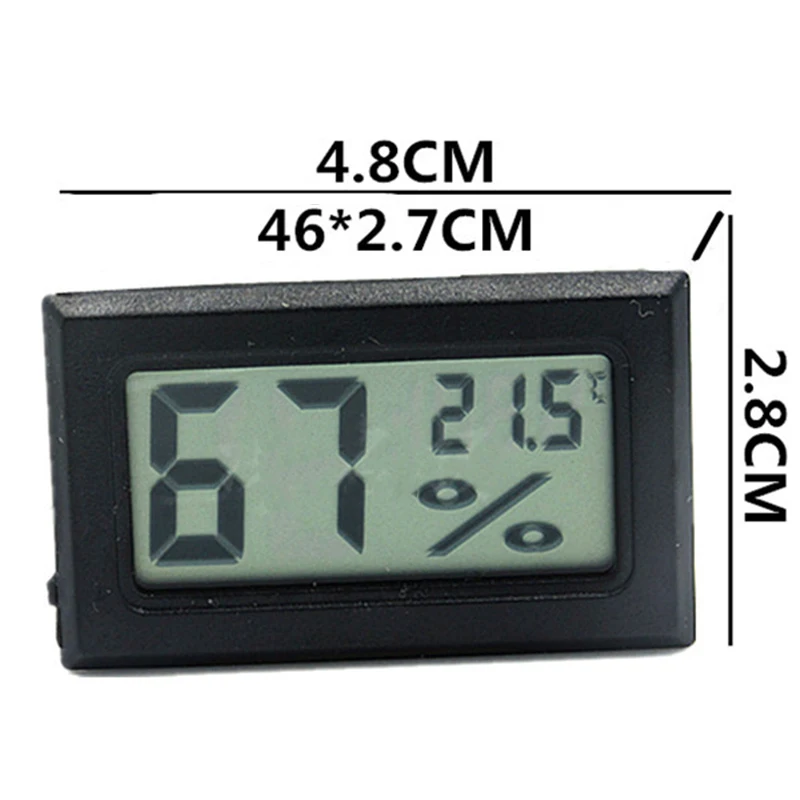 

Mini Indoor Thermometer Digital LCD Sensor Humidity Meter Room Hygrometer Gauge