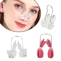 beautiful nose corrector soft silicone nose bridge clip nose pad reduction clip lifting plastic orthopedic clip nose slimmer