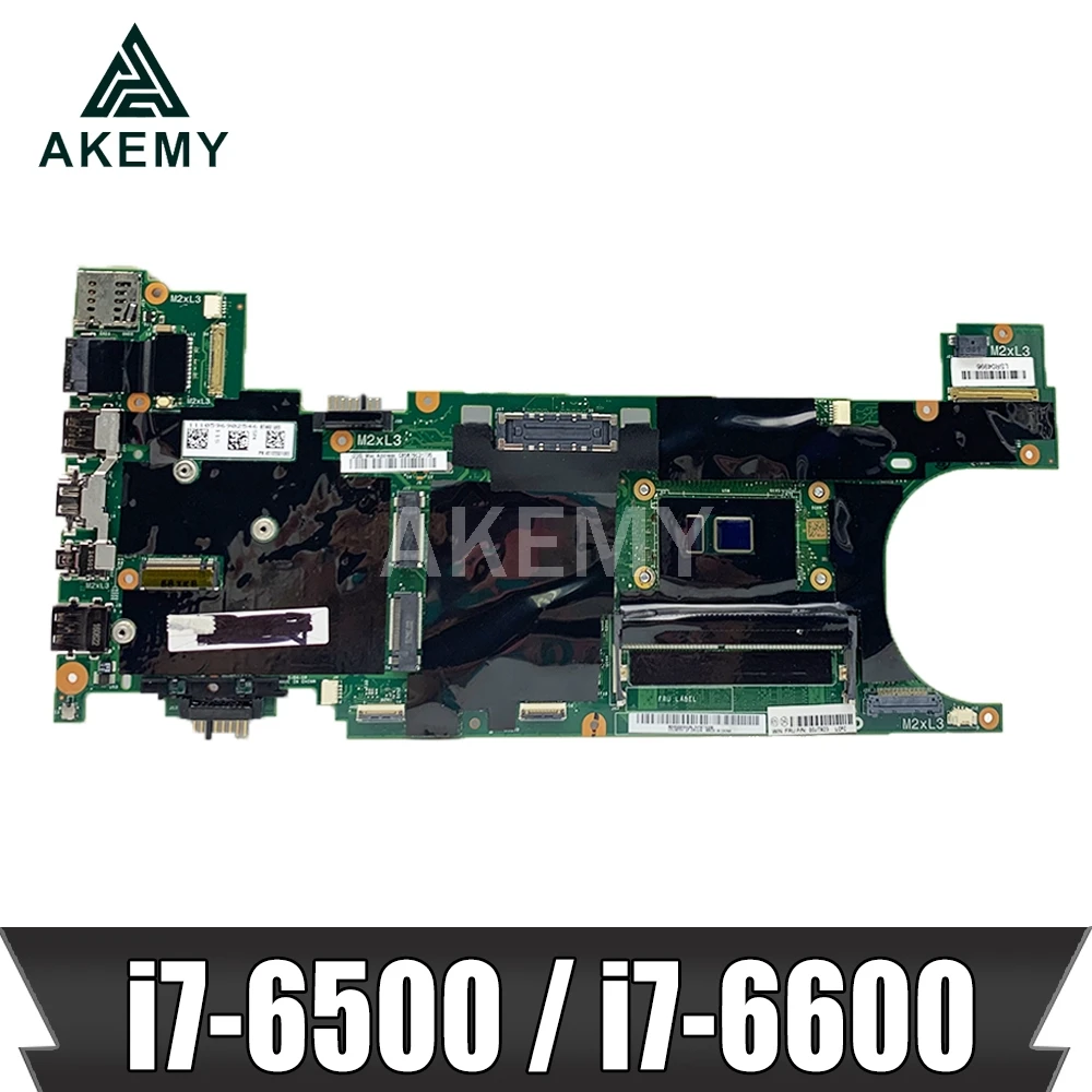 Материнская плата для ноутбука For Lenovo T460S PC материнская 00JT967 NM A421 tesed DDR3 W/ 4GB RAM i7 6500
