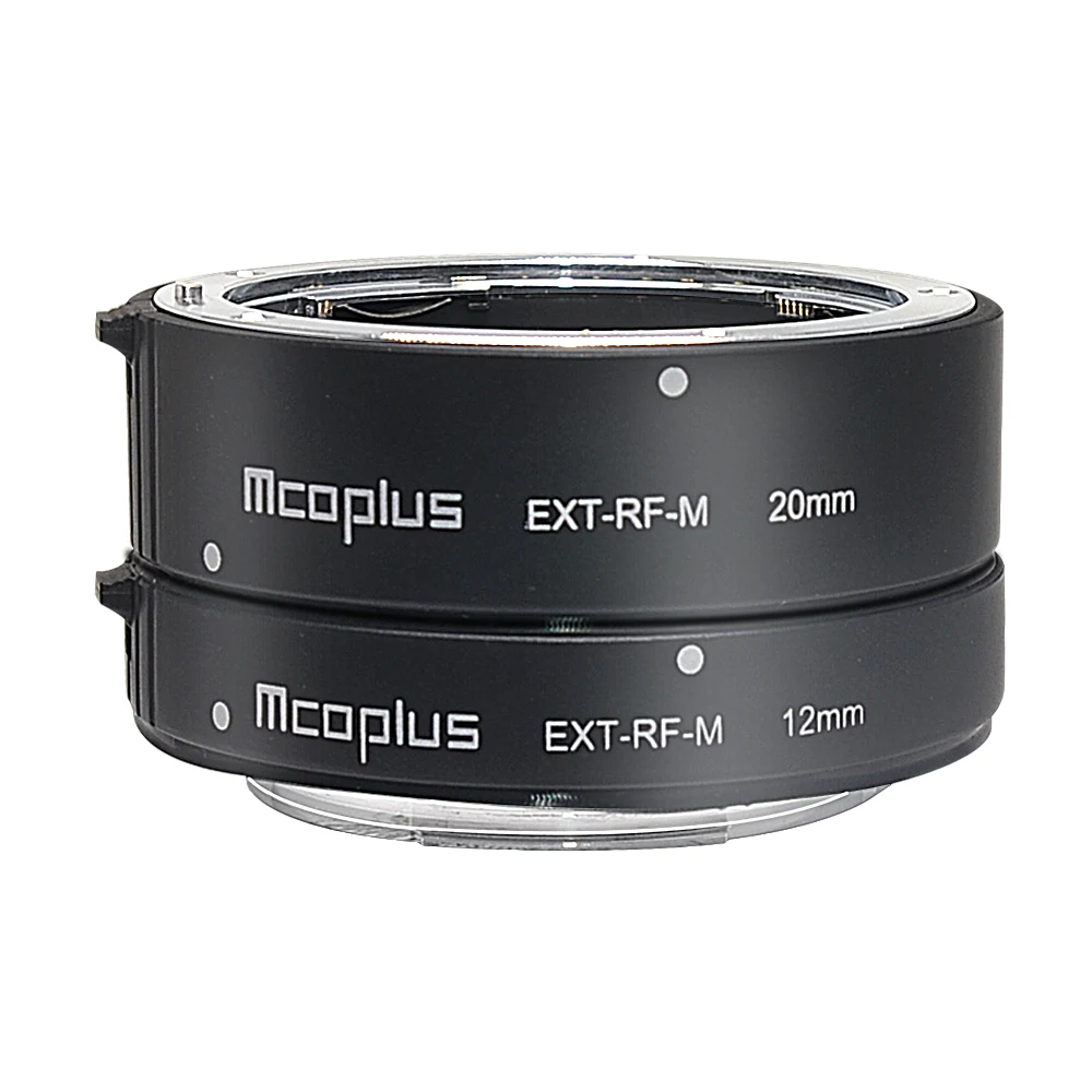 

Mcoplus EOS R Auto Focus Macro Lens Extension Tube Set 12mm 20mm for Canon RF Mount EOS R R5 R6 EOS RP mirrorless Camera