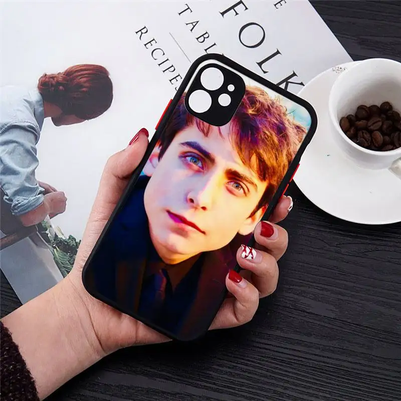 

Aidan Gallagher man handsome Phone Case Transparent Matte for iPhone 7 8 11 12 s mini pro X XS XR MAX Plus cover funda