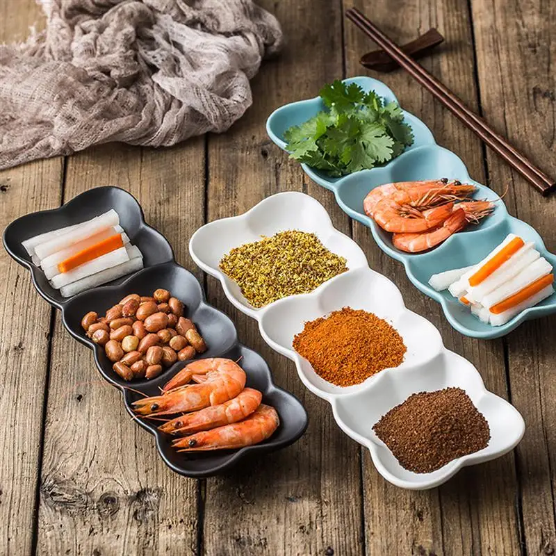 Керамическая закуска сервировочный лоток в скандинавском стиле тарелки для