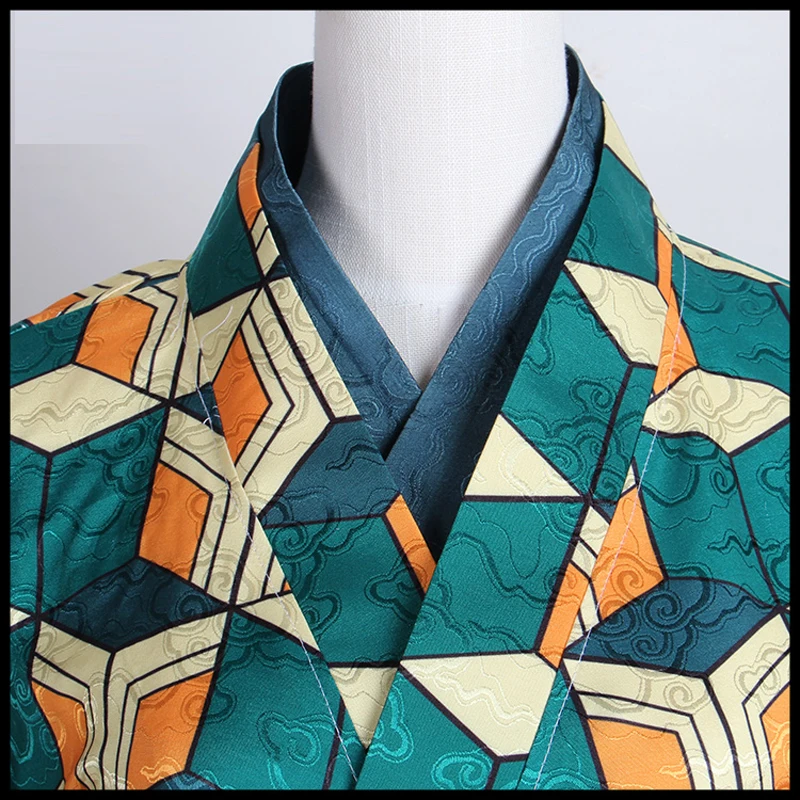 Размер S-XL костюм для косплея Демон убийца киметсу no Yaiba Sabito платье-кимоно