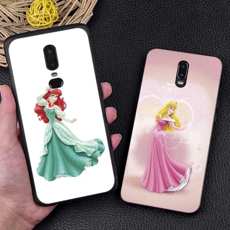 Забавный мультяшный милый чехол принцессы Ариэль для oneplus one plus 7 pro 7t 6 6t 5t