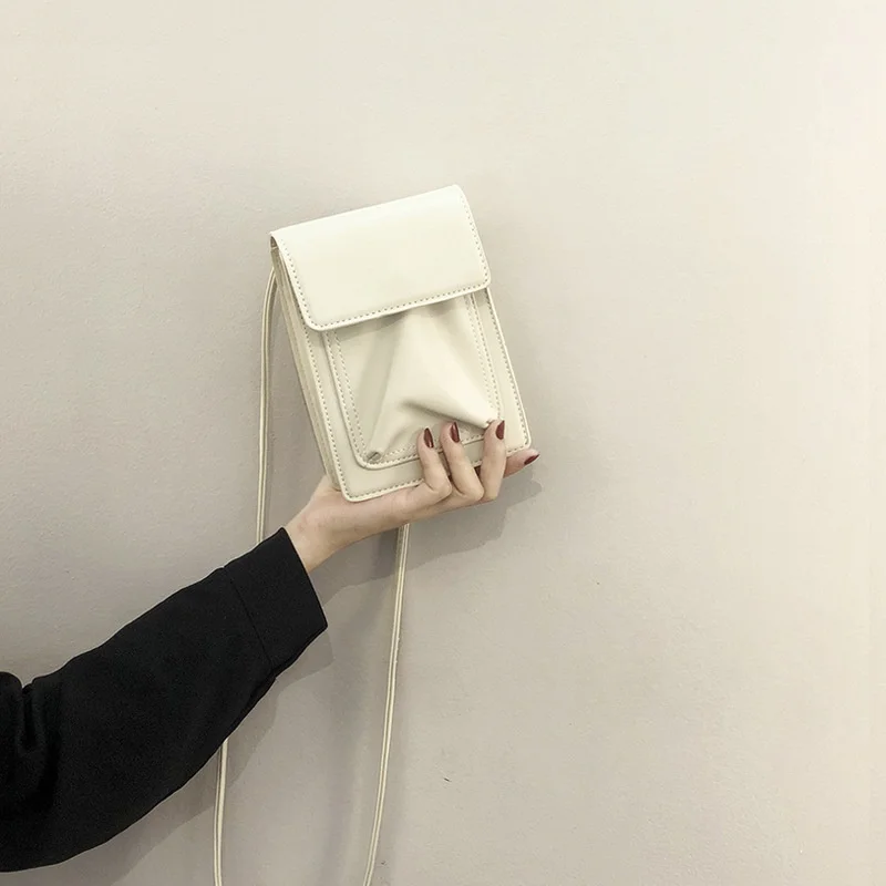 

Leather Crossbody Bags For Womens Casual Shoulder Bag Phone Pouch Women's Versatile Shoulder Bag