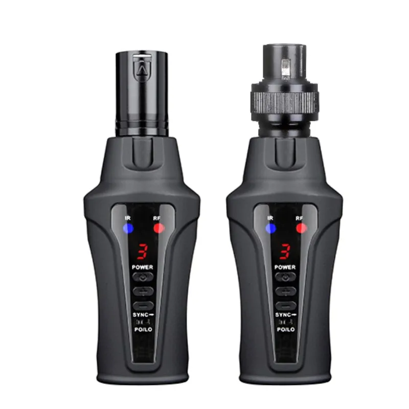ACEMIC TR-20 UHF Беспроводная микрофонная система передатчик-приемник, Подключаемая система передачи для всех конденсаторов и динамических микрофонов