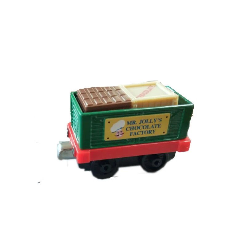 Оригинальный шоколадный пищевой автомобиль Thomas and Friends детали поезда 1:43