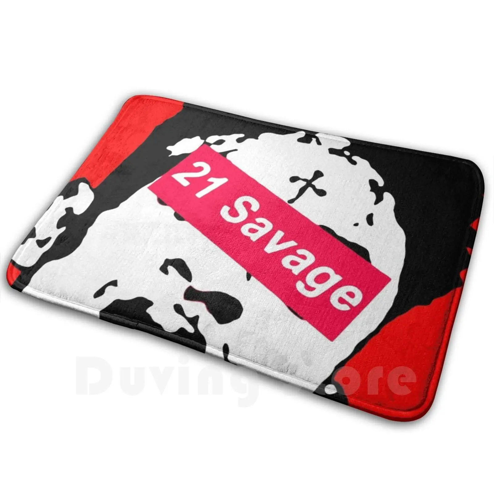 Коврик 21 Savage мягкая Нескользящая подстилка Issa альбом