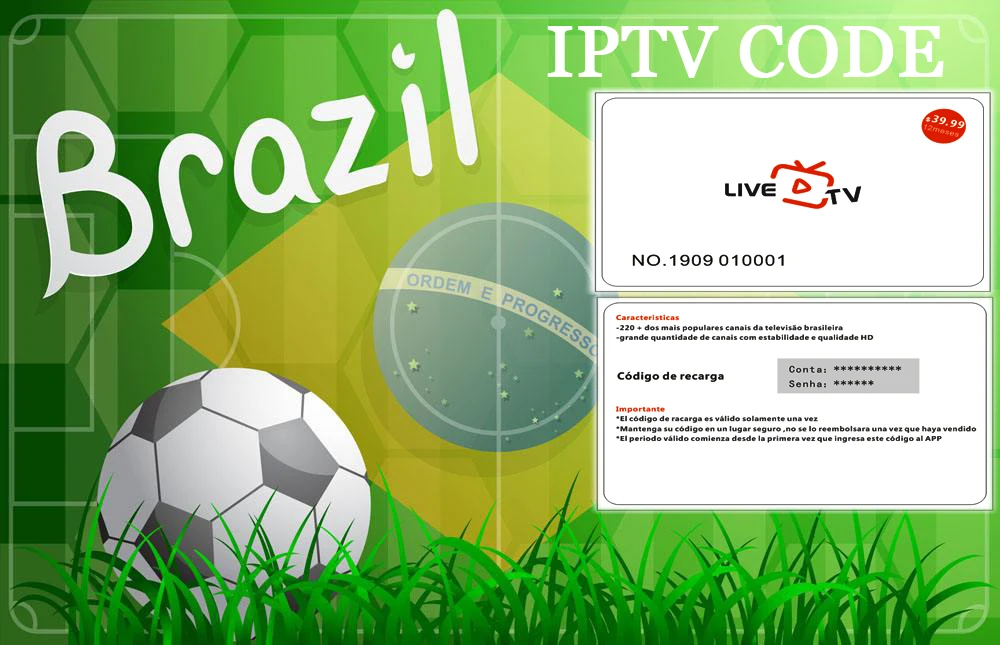 Бразильские IP ТВ каналы IP ТВ код бразильский 220+ 4k Live tv 3000+ Последние VOD фильмы и xxx удивительные фильмы лучше, чем H tv B tv