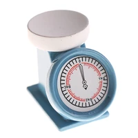 1pcs weigh scale dolls house accessories miniature gifts blue wholesale hot sale 112 scale