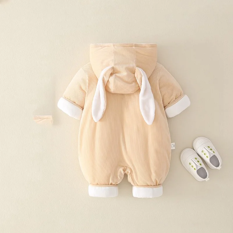 

CROAL CHERIE Baby Clothes Warm Cotton Newborn Baby Romper Long Sleeve Boys Girls Clothes Newborn Clothing Infant Costume 66-90cm
