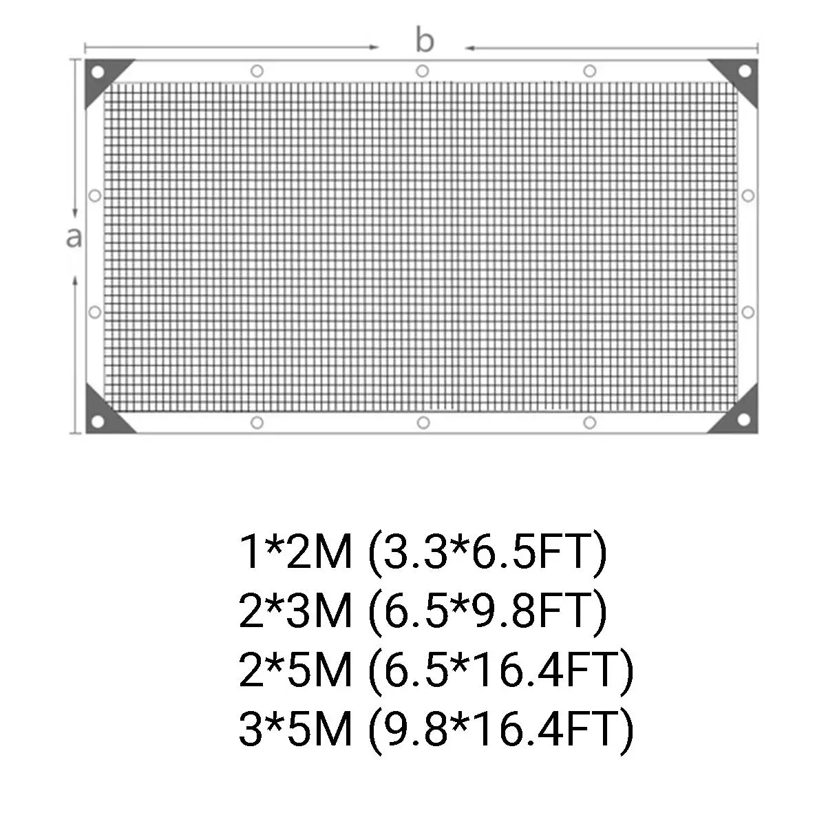 

Square Rectangle Shade Sail Sun Awning Garden Awnings Sun Shelter Garden Patio Sunshade Protection Canopy Outdoor Garden Net