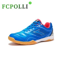 2021 hot men indoor sports shoes green blue table tennis shoes man anti slip big boy table tennis sneakers brand badminton shoe