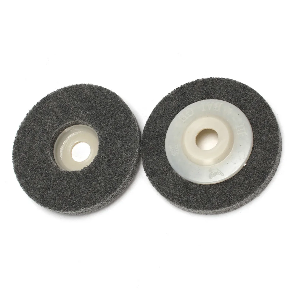 

12mm/ 0.39\\\\\\\" Polishing Wheel Tool Disc Pads Angle Nylon Fiber Buffing 5Pcs