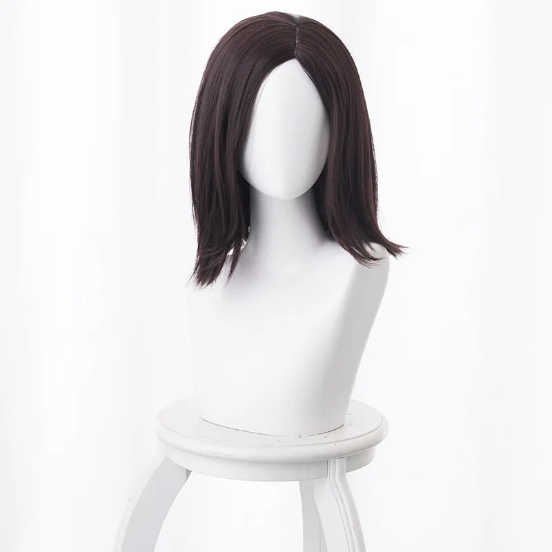 

Movie Wig 46 Points and Shoulder Short Hair Halloween Wig Party Role Playing High Temperature Heating Synthesis