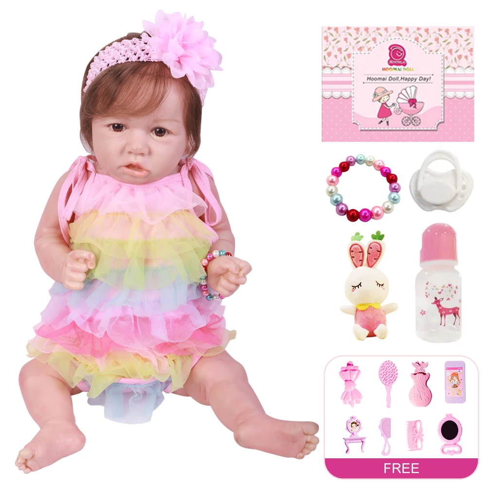 Кукла новорожденного ребенка детский подарок на день рождения Рождество кукла