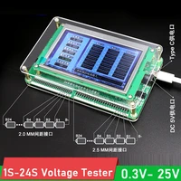 1s 24s lithium battery pack single cell voltage tester identify string number li ion lifepo4 lto automatic equalizer balancer