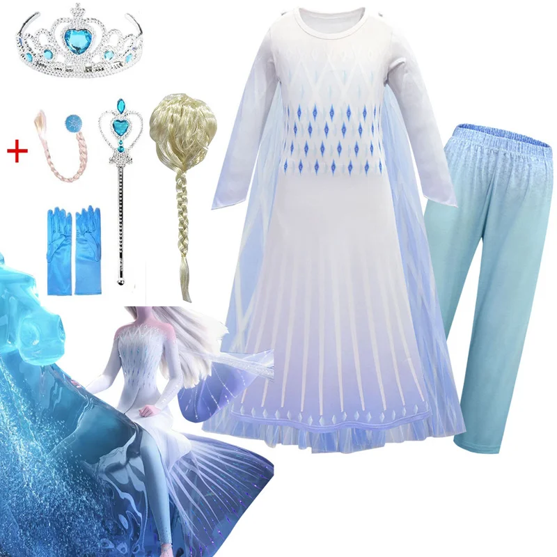 Женское платье принцессы Эльзы для выпускного вечера костюм вечеривечерние