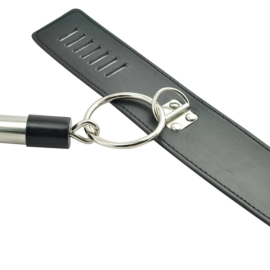 Ограничитель для бандажа из нержавеющей стали с замком и ключами кожаные манжеты