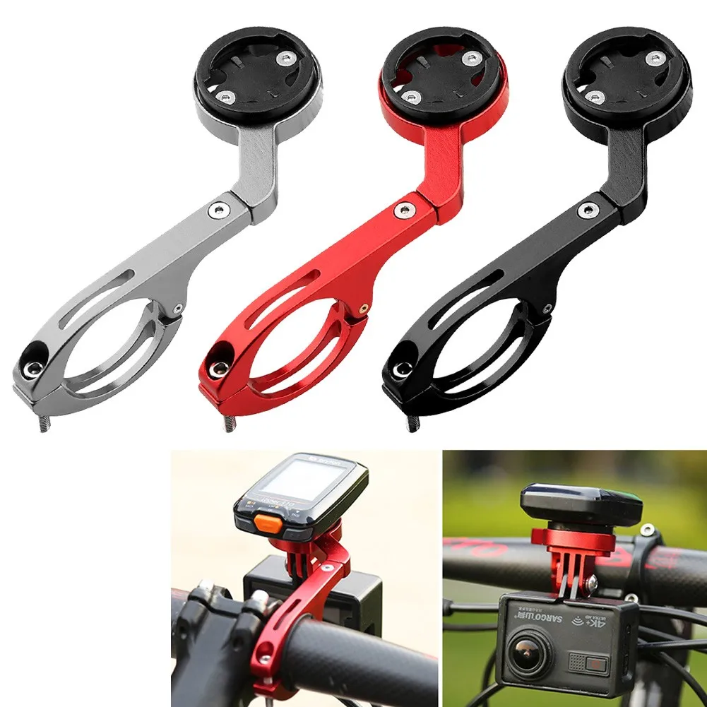 

126*52*36mm Bracke Aluminum Alloy Bike Black Computer Handlebar Holder