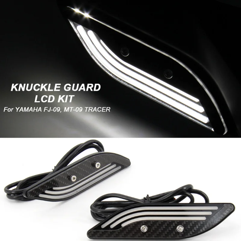 

For YAMAHA MT09 TRACER FJ-09 MT-09 TRACER 2014 - 2017 Motorcycle hand guard Decorative lights Knuckle Guard LED Kit FJ09