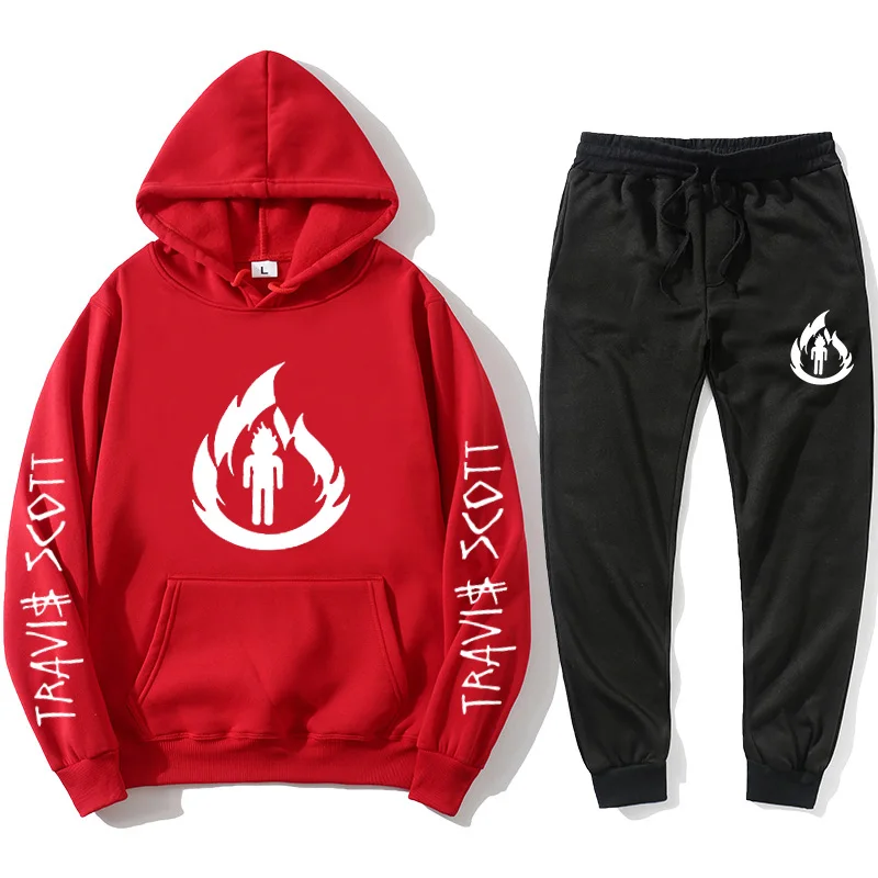 

2020New product hoodie set TRAVIS SCOTT ASTROWORLD brand letter print ladies men's sports suit hip-hop streetwear ladies HOODIES