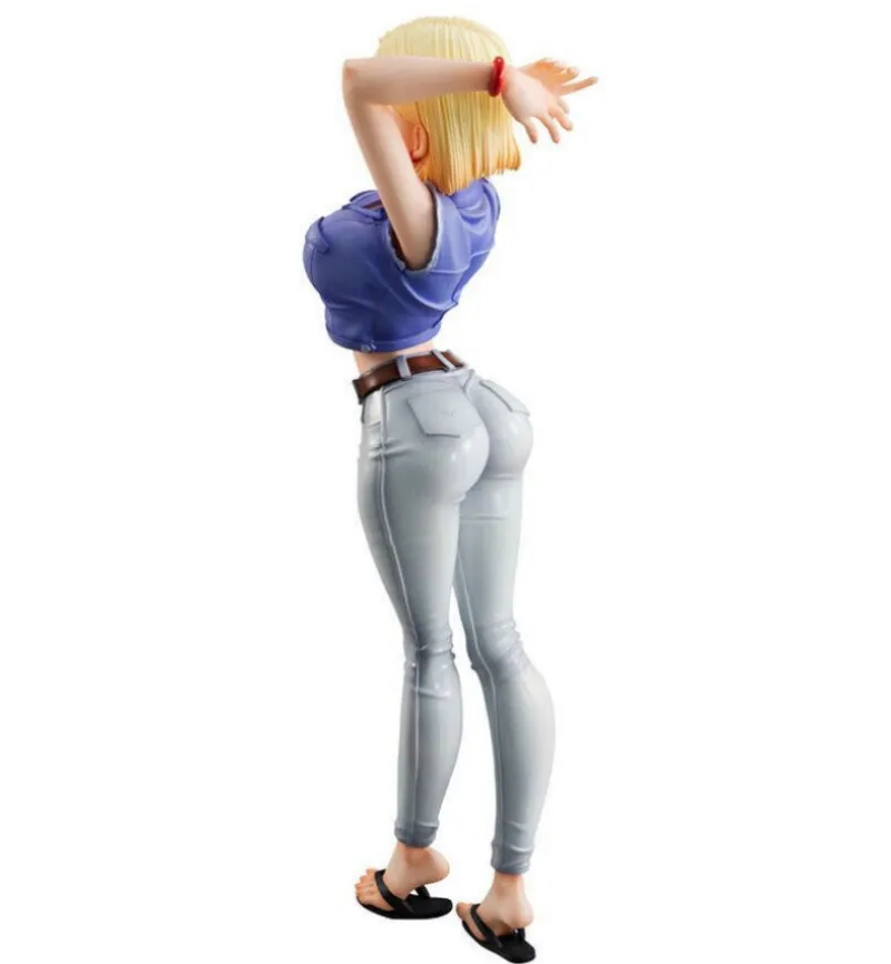 Экшн-фигурка игрушечная из лазурита Android 18 19 см Рождественский подарок с коробкой