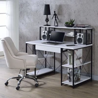 gaming table computer desk office workstation study writing pc laptop table dining with shelves home furniture