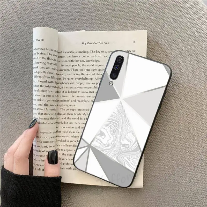 

Colorful pattern marble geometry Phone Case For Samsung galaxy A S note 10 7 8 9 20 30 31 40 50 51 70 71 21 s ultra plus