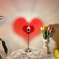DIY creative wedding bedside lamp USB plug-in love table lamp bedroom wedding room net red atmosphere lamp floor lamp