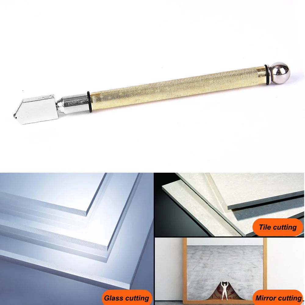 1 шт. алмазный резак для стекла легированный роликовый режущий нож металлическая