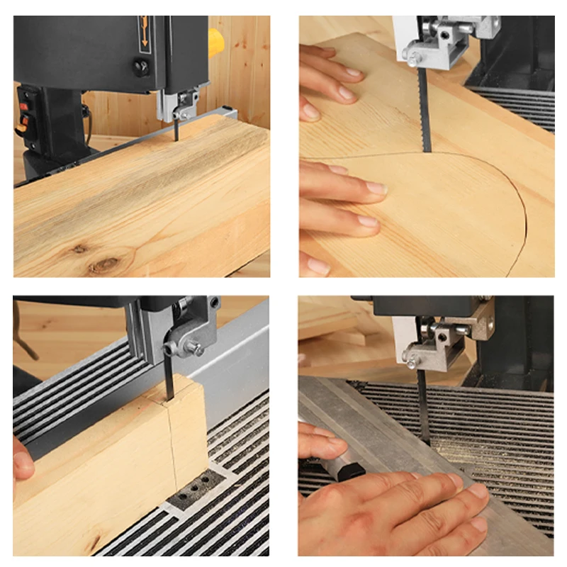 9 Inch Band Sawing Machine 8 Woodworking Wire Saw 350/550W Jig 220V Desktop 85/89MM Cutting Tool Metal Table ADJ230 | Инструменты