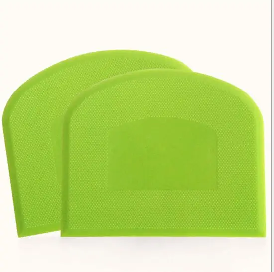 2PCS Baking Tool PP Plastic Scraper Soft Cake Batter |