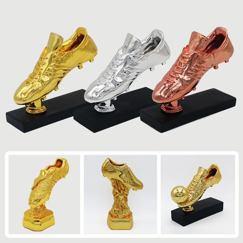 29 см Высокий Футбольный наград золотое покрытие награда чемпионов обувные