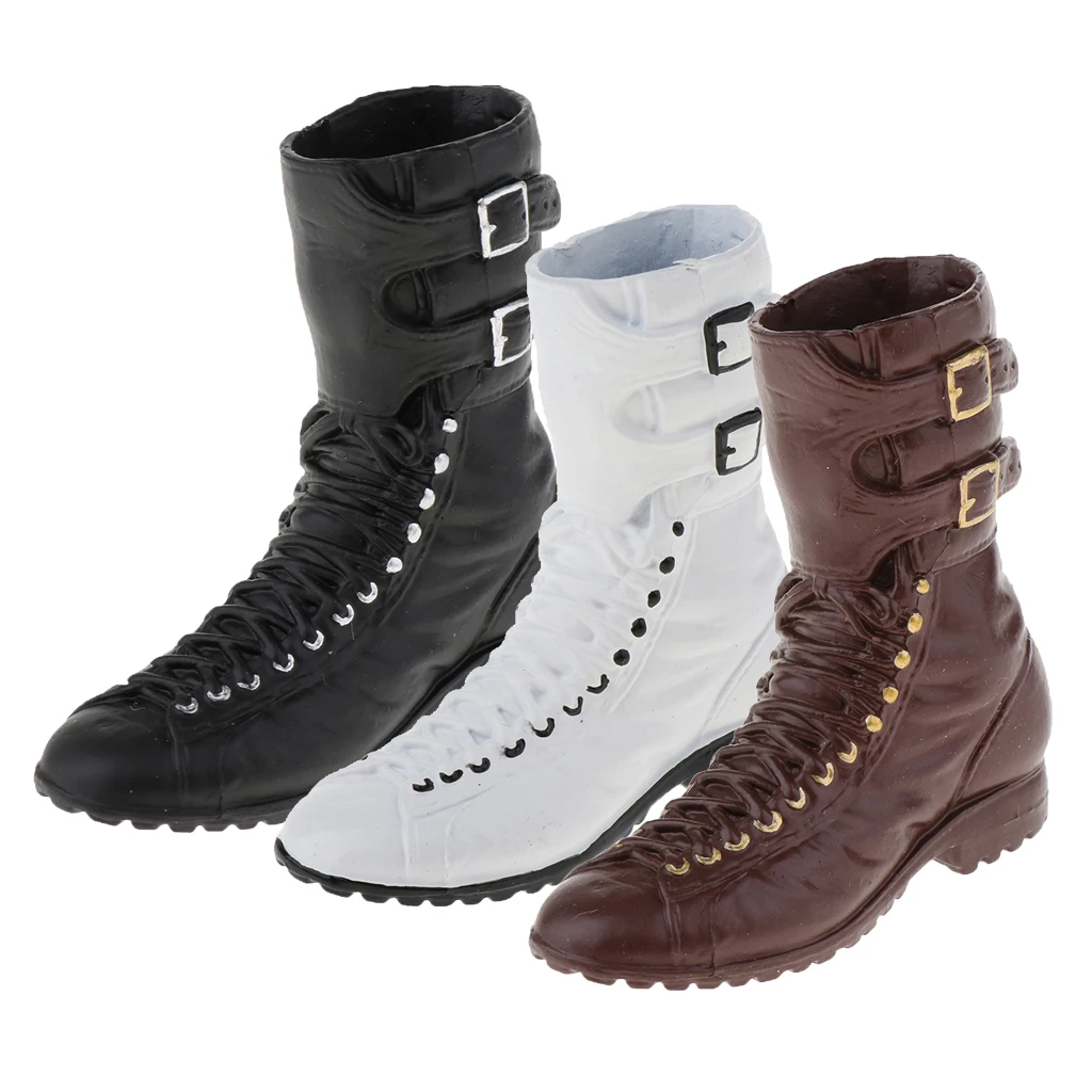 

1:6 Scale Military Male Combat Boots for 12'' /Kumik Figure Body Toy