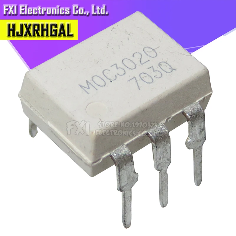 10 шт. MOC3020 DIP6 DIP фотопара новый оригинальный | Электронные компоненты и