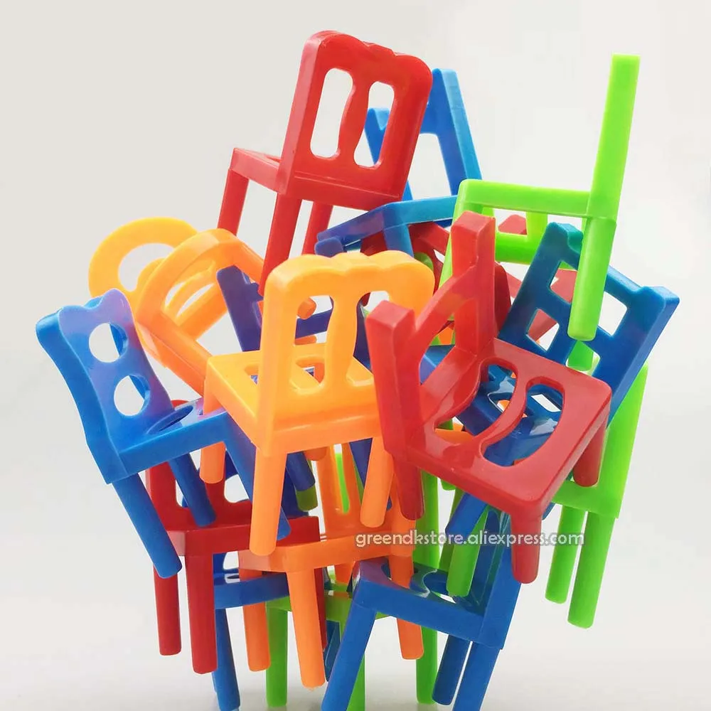 Стулья для семейной игры 18 шт./одна посылка 1 или 4 игрока 36 шт.