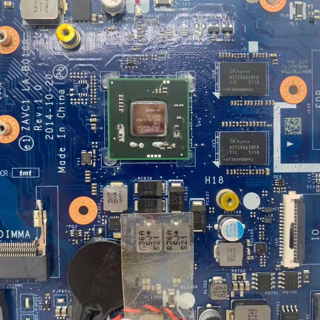 kefu zavc1 la b016p laptop motherboard for dell inspiron 15 5548 14 5448 original mainboard i7 5500u r7 m265 2gb free global shipping