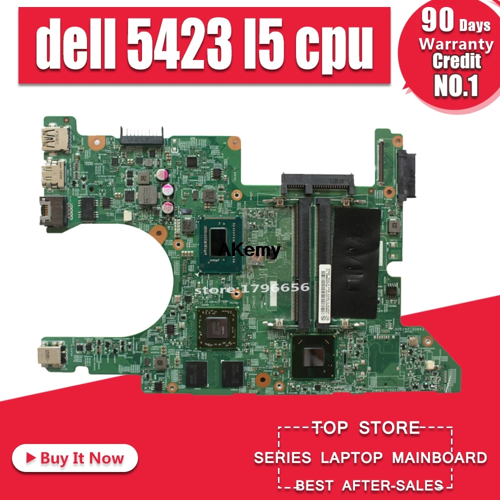 11289-1 Материнская плата для dell 5423 материнская плата dell Inspiron 14Z-5423 материнская плата I5 cpu тестовый ноутбук