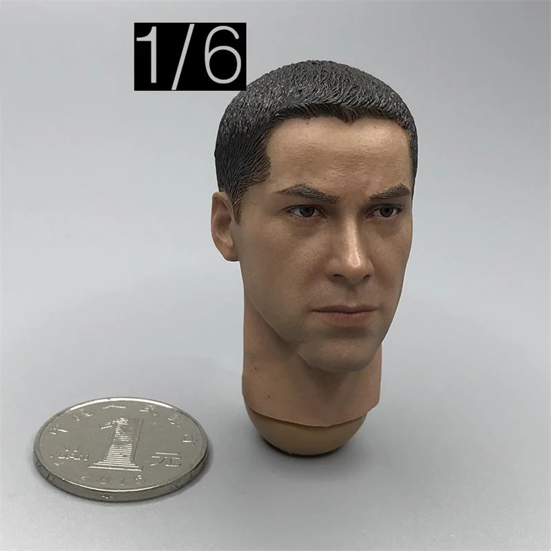 

Scale 1/6 DID MA1003 Los Angeles LAPD SWAT Life Speed Kenny Head Sculpture For 12 Inch Doll Soldier Collection